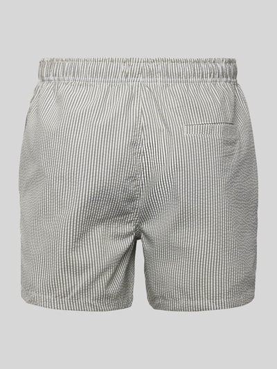 Only & Sons Badehose mit Strukturmuster Modell 'TED' Anthrazit 3