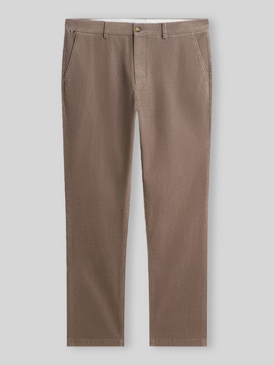 Tommy Hilfiger Slim Fit Cordhose aus Baumwoll-Mix Beige 2