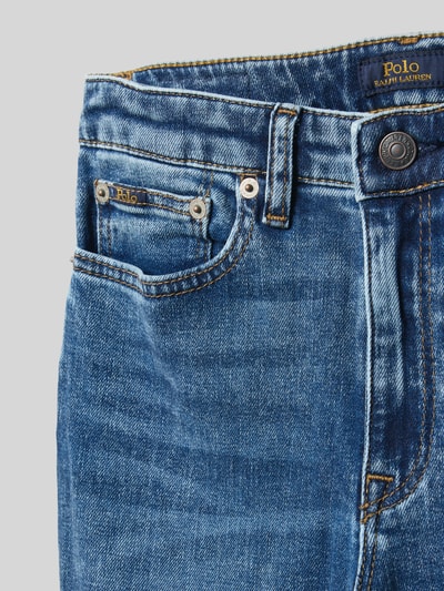 Polo Ralph Lauren Teens Flared fit jeans met logopatch Blauw - 2