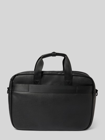 bugatti Laptoptasche mit Logo-Prägung Modell 'RICO' Black 4