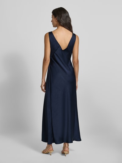 Luisa Cerano Midikleid mit U-Boot-Ausschnitt Marine 5
