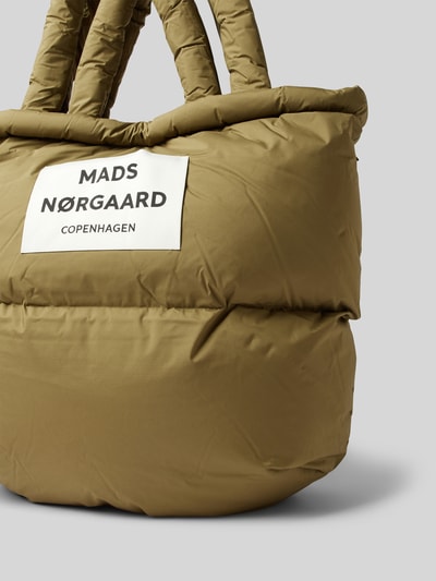 MADS NØRGAARD Handtasche mit Label-Detail Oliv 3