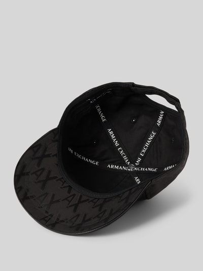 ARMANI EXCHANGE Basecap mit Logo-Muster Black 2