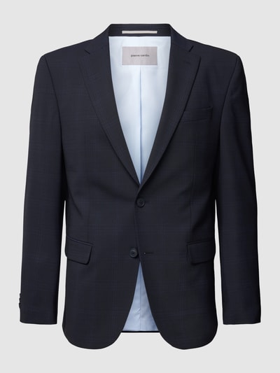 Pierre Cardin Blazer met glencheck-motief, model 'Grant' Donkerblauw - 2