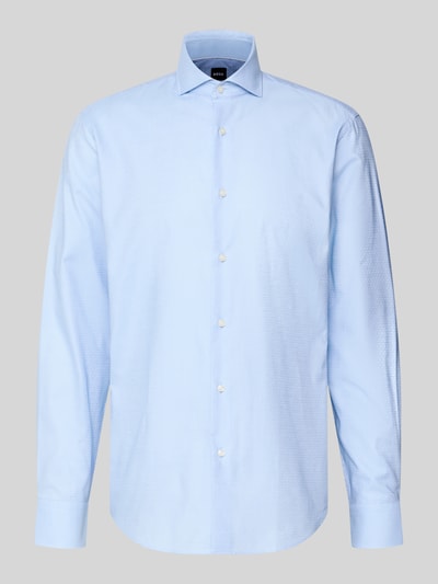 BOSS Regular Fit Businesshemd aus reiner Baumwolle Modell 'JOE' Bleu 2