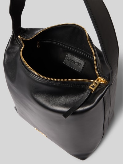 BOGNER Handtasche mit Label-Applikation Black 4