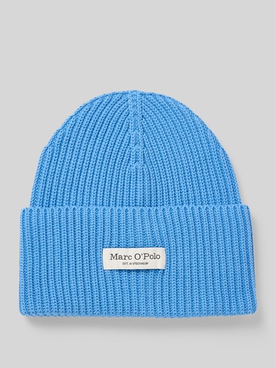 Marc O'Polo Beanie aus reiner Baumwolle Blau 1