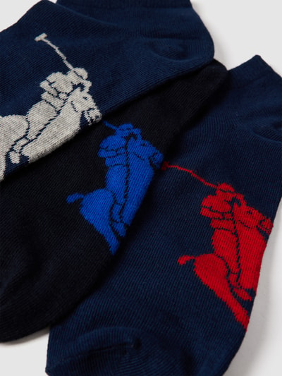 Polo Ralph Lauren Underwear Krótkie skarpety z nadrukiem z logo Ciemnoniebieski 2