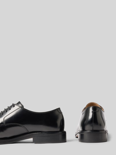 JOOP! SHOES Buty sznurowane z wytłoczonym logo model ‘Lusso’ Czarny 2