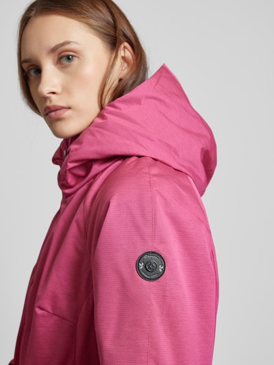 Ragwear Jacke mit Reißverschlusstaschen Modell 'Dizzie' Pink 3