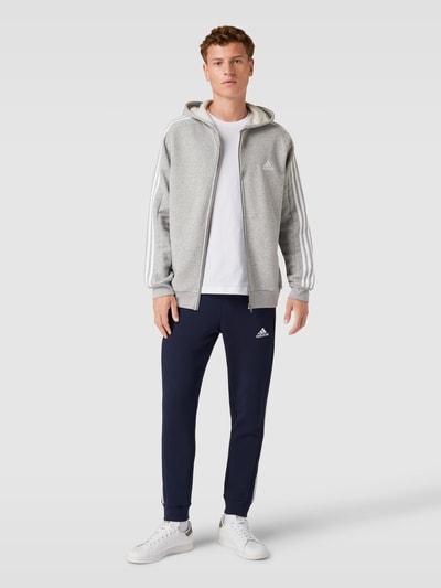 ADIDAS SPORTSWEAR Sweatjacke mit Kapuze Mittelgrau 1