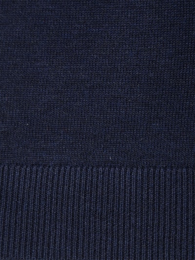 Montego Pullover aus reiner Baumwolle Jeansblau Melange 2