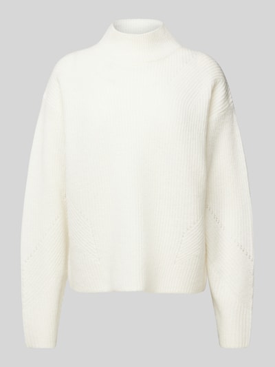 BOSS Orange Strickpullover mit Turtleneck Modell 'FLONDASSY' Offwhite 2