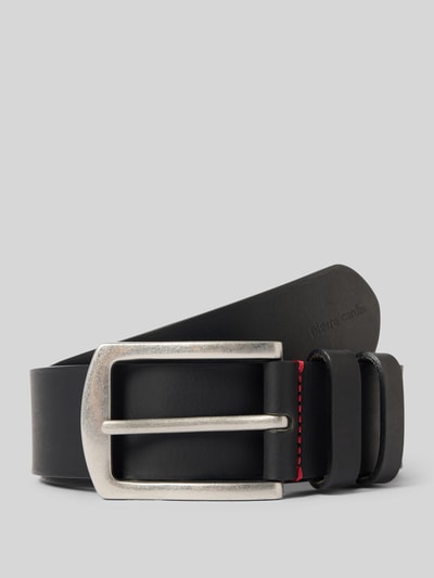 Pierre Cardin Gürtel aus Leder mit Dornschließe Black 1