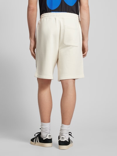 Hugo Blue Shorts met all-over motief Offwhite - 5