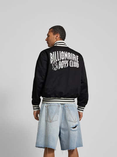 Billionaire Boys Club College-Jacke mit Label-Stitching Black 5