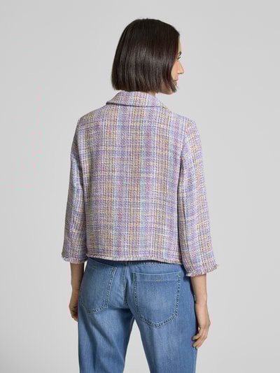 More & More Blazer met structuurmotief  - 5