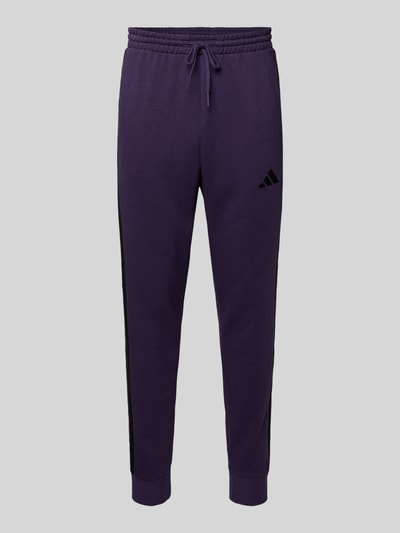 adidas Sportswear Sweatpants mit Logo und elastischem Bund Lila 2