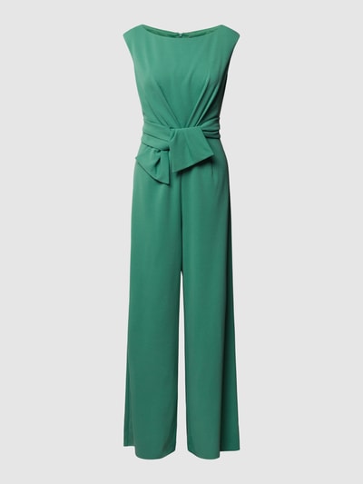 Vera Mont Jumpsuit  mit Bindegürtel Gruen 2