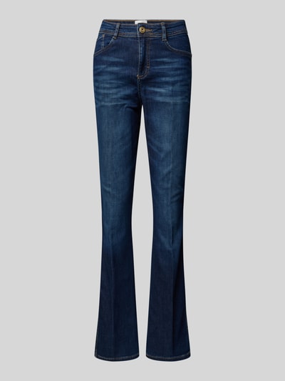 Brax Jeansy o rozkloszowanym kroju z 5 kieszeniami model ‘Shakira’ Ciemnoniebieski 2