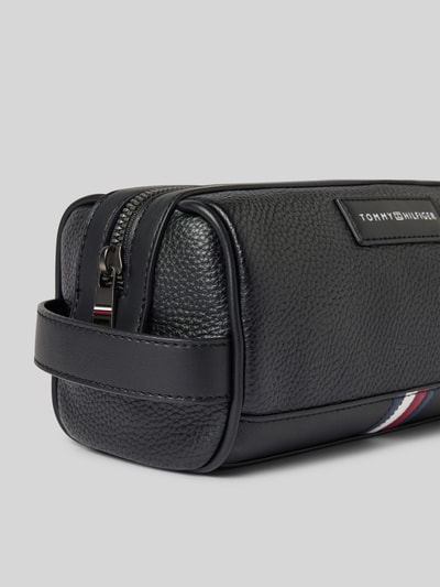 Tommy Hilfiger Toilettas met labelpatch, model 'BUSINESS' Zwart - 2