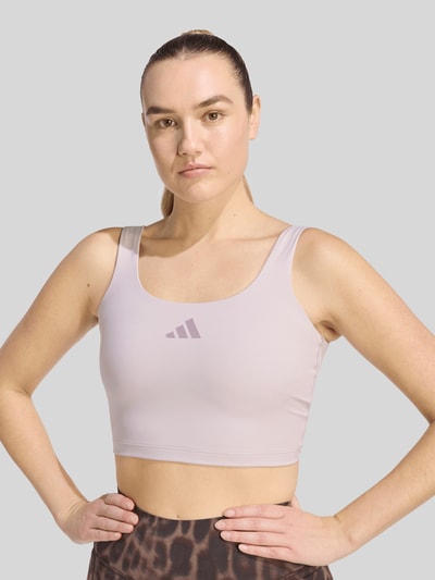 adidas Sportswear Sport-BH mit Logo Print und Rücken-Detail Hellrosa 3