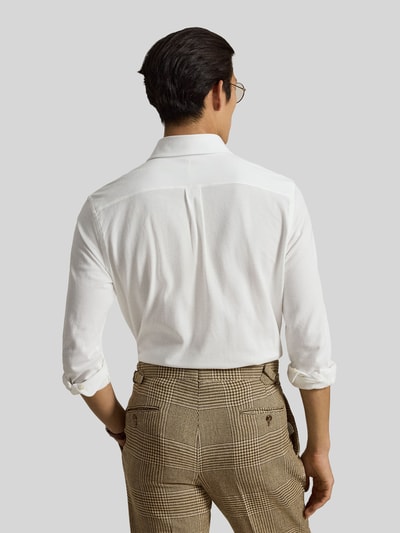 Polo Ralph Lauren Regular Fit Freizeithemd aus reiner Baumwolle Offwhite 5