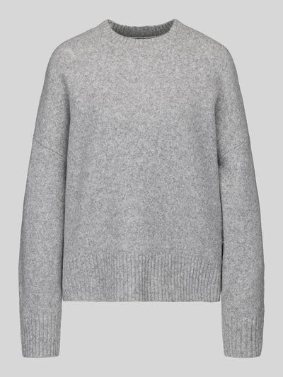 VERO MODA oversized pullover met wol model 'BOOM' Lichtgrijs - 2