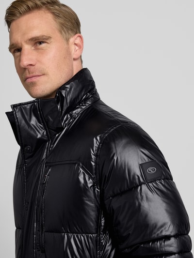 Tom Tailor Regular Fit Steppjacke mit Kapuze Black 3