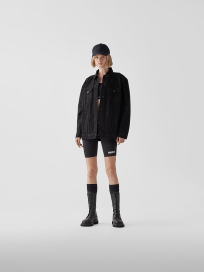 Sir Jeansjacke im Oversized-Look Schwarz 1