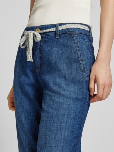 Rosner Jeans mit Bindegürtel Dunkelblau 3