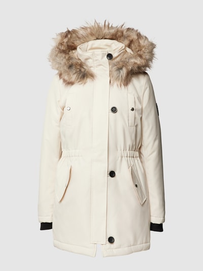 Only Parka met kraag van imitatiebont, model 'ONLIRS' Offwhite - 2