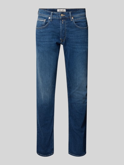 Replay Straight fit jeans met steekzakken, model 'GROVER' Jeansblauw - 2