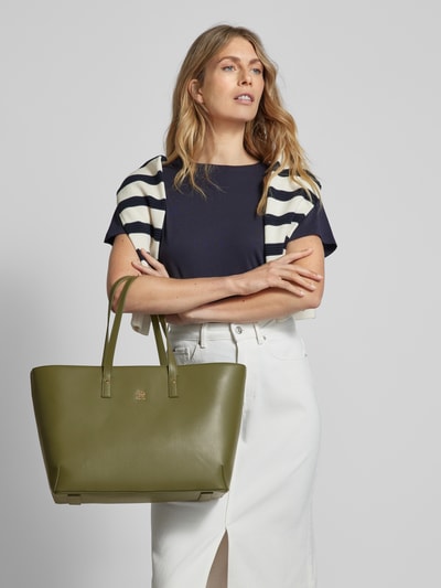 Tommy Hilfiger Handtas met labelapplicatie Olijfgroen - 1