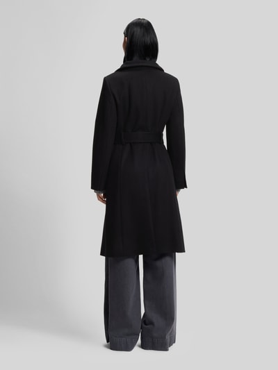 BOSS Regular Fit Mantel aus Woll-Kaschmir-Mix Modell 'Calegan' Black 5