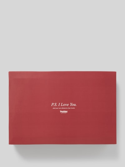 POCKIES Boxershort met elastische band in een set van 2 stuks Rood - 2