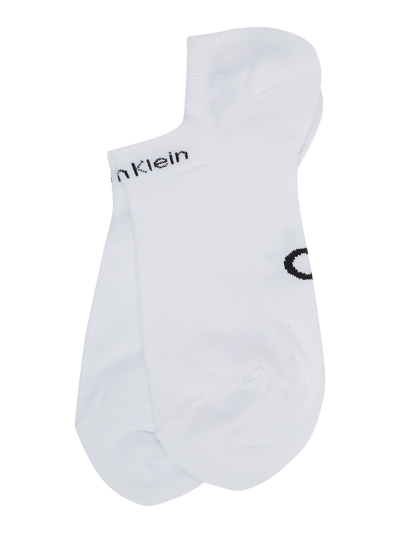 CK Calvin Klein Sneakersocken im 2er-Pack Weiss 1