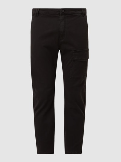 YOUNG POETS SOCIETY Cargohose mit Stretch-Anteil Modell 'Aris' Schwarz 2