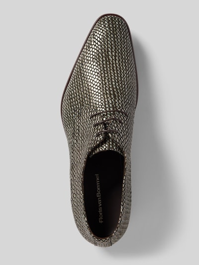 Floris Van Bommel Veterschoenen van echt leer Lichtgrijs - 3