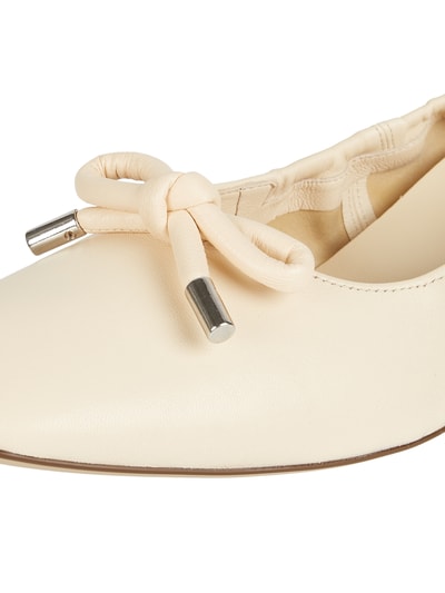 Högl Leren ballerina's  Beige - 2