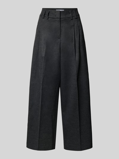 Raffaello Rossi Balloon Fit Stoffhose in verkürzter Passform Modell 'MAYLA' Dunkelgrau Melange 2