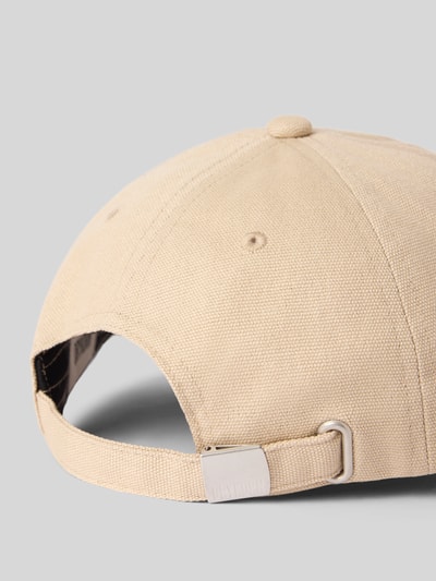 Produktfoto, Baseball Cap mit Statement-Print Modell 'Jesper' von Drykorn aus bawełna, nadruk z napisem, regulowane zapięcie, damska czapka z daszkiem