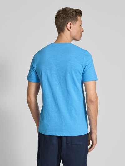 s.Oliver RED LABEL Regular Fit T-Shirt aus reiner Baumwolle Royal 5