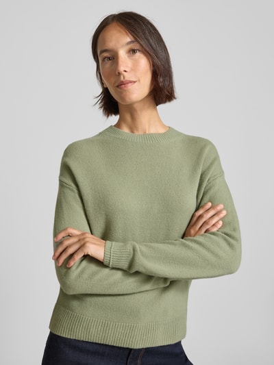 Christian Berg Woman Sweter wełniany z okrągłym dekoltem Limonkowy 3