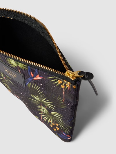 WOUF Pouch mit Allover-Muster Modell 'Paradise' Marine 3