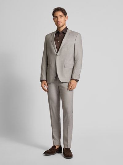 ETERNA Slim Fit Business-Hemd mit Kentkragen Dunkelbraun 1