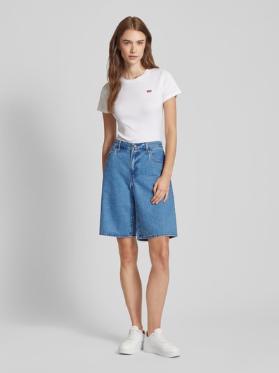 Levi's® Korte baggy fit jeans met knoopsluiting Jeansblauw - 1