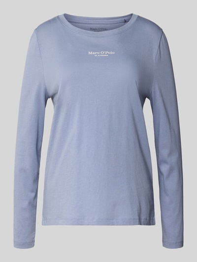 Marc O'Polo Regular Fit Pyjama-Oberteil aus reiner Baumwolle Bleu 1