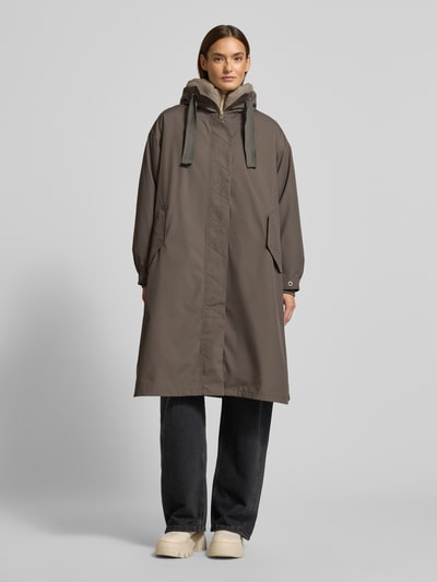 G-LAB Mantel mit rausnehmbarem Innenfutter Taupe 4