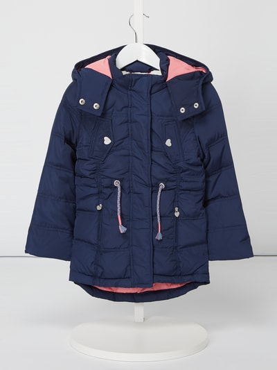 Review for Kids Daunenjacke mit Kapuze Dunkelblau 1